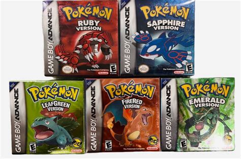 best pokemon games for gba|All 12 Pokemon Games on Gameboy or GB Advance, Ranked.